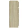 vidaXL Sideboard mit Schubladen Sonoma-Eiche 120x35x99cm Holzwerkstoff