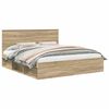 vidaXL Bettrahmen Sonoma 180 x 200 cm Massives Kiefernholz