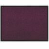 vidaXL Fußmatte Bordeaux 80 x 60 x 1,2 cm Teddystoff