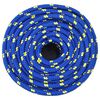 vidaXL Bootsseil Blau 14 mm 25 m Polypropylen