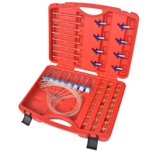 vidaXL Diesel-Durchflussmesser und Adaptersatz f&uuml;r Common Rail 8 Zylinder