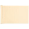 vidaXL Balkon-Sichtschutz Creme 700x120 cm PVC