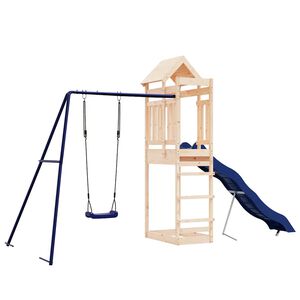 vidaXL Spielturm Massivholz Kiefer