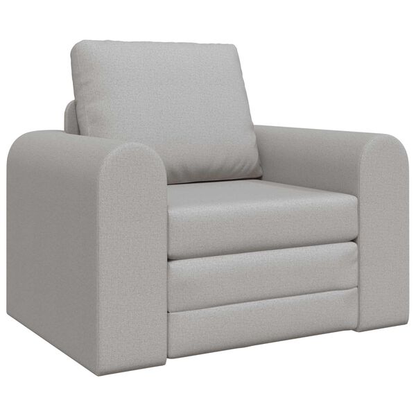 vidaXL Schlafsofa Wolkengrau 98 x 71 x 83 cm Stoff