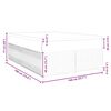 vidaXL Boxspringbett mit Matratze Rosa 140x190 cm Samt