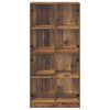 vidaXL Highboard Altholz 68 x 37 x 142 cm Holzwerkstoff