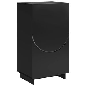 vidaXL Schuhschrank 48 x 38 x 87,5 cm Holzwerkstoff Schwarz