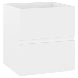 vidaXL Waschbeckenunterschrank Wei&szlig; 41x38,5x45 cm Holzwerkstoff