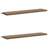 vidaXL 2-teilige Bankkissen SOEST 100 % Polyester Taupe