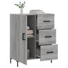 vidaXL Sideboard Grau Sonoma 69,5x34x90 cm Holzwerkstoff