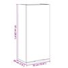 vidaXL Wand-Badschrank Sonoma-Eiche 32x20x67 cm
