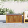 vidaXL Outdoor-Kissenbox 113x50x60,5 cm Massivholz Akazie