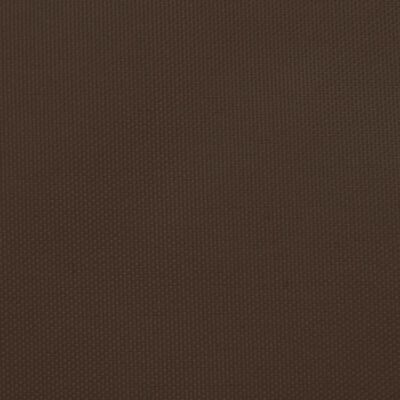 vidaXL Sonnensegel Oxford-Gewebe Trapezform 4/5x4 m Braun