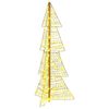 vidaXL Weihnachtsbaum mit 100 LEDs Warmes Wei&szlig; 120 cm PET