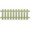 vidaXL Lattenzaun Kiefernholz Impr&auml;gniert 170 x 60 cm 6/9 cm