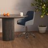 vidaXL B&uuml;rostuhl Drehbar Dunkelgrau Stoff