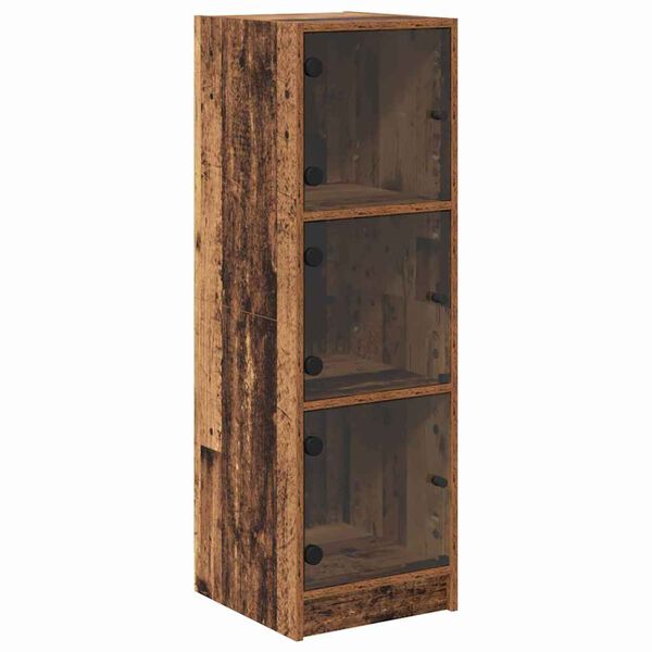 vidaXL Highboard Altholz 35 x 37 x 109 cm Holzwerkstoff