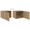 vidaXL Wandschrank Artisan-Eiche 50 x 42,5 x 40 cm Holzwerkstoff