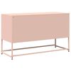 vidaXL TV-Schrank Rosa 100,5x39x60,5 cm Kaltgewalzter Stahl