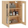 vidaXL Wandschrank Sonoma-Eiche 69,5x34x90 cm Holzwerkstoff