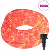vidaXL Lichtseil mit 2400 LEDs Rot 100 m PVC