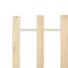 vidaXL Lattenrost Rollbar mit 11 Latten 80&times;200 cm Kiefer Massivholz