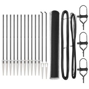 vidaXL Zaunpfosten Grau