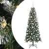 vidaXL K&uuml;nstlicher Weihnachtsbaum Gr&uuml;n 180 cm PVC, Plastik und Stahl
