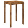 vidaXL Gartenbar-Tisch Natur 70 x 68,5 x 105 cm Massivholz Akazie