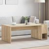 vidaXL Couchtisch Sonoma-Eiche 101,5 x 50 x 37 cm Holzwerkstoff