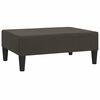 vidaXL Fu&szlig;hocker Dunkelgrau 78x56x32 cm Samt