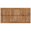 vidaXL Tischplatte 88,5 x 45 x 2 cm Rechtwinklig Massives Akazienholz