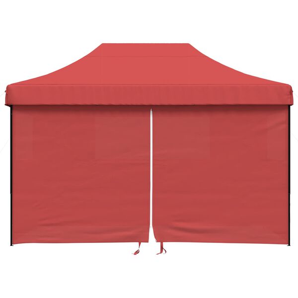 vidaXL Party-Zelt Bordeauxrot 279 x 410 x 315 cm Oxford-Stoff