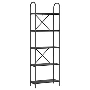vidaXL B&uuml;cherregal 5 Ebenen 60 x 30 x 183 cm Holzwerkstoff