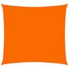 vidaXL Sonnensegel Oxford-Gewebe Quadratisch 3x3 m Orange