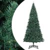 vidaXL K&uuml;nstlicher Weihnachtsbaum mit St&auml;nder Gr&uuml;n 500 cm PVC