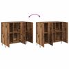vidaXL Sideboard Altholz 90 x 32,5 x 80 cm Holzwerkstoff
