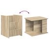 vidaXL Magazinregal Sonoma-Eiche 35 x 35 x 45 cm Holzwerkstoff