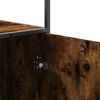 vidaXL Highboard R&auml;uchereiche 35,5x35x139 cm Holzwerkstoff Metall