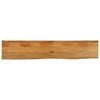 vidaXL Tischplatte mit Baumkante 180x40x3,8 cm Massivholz Mango