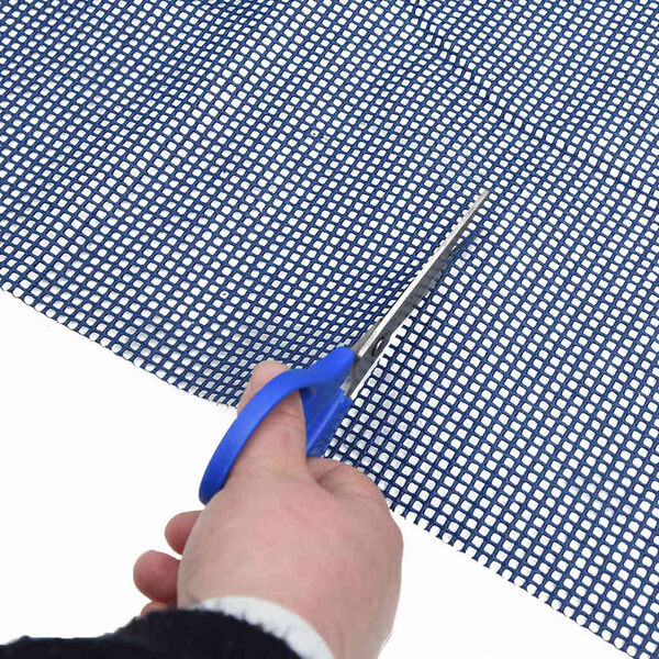 vidaXL Zeltteppich Blau 500 x 350 cm Polyester