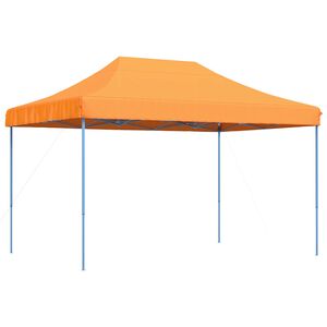 vidaXL Party-Zelt 279 x 410 x 315 cm Orange Oxford-Stoff