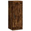 vidaXL Wandschrank R&auml;uchereiche 34,5x34x90 cm Holzwerkstoff