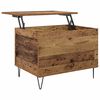 vidaXL Couchtisch Altholz 60 x 44,5 x 45 cm Holzwerkstoff