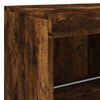 vidaXL Sideboard mit LED-Leuchten R&auml;uchereiche 202x37x67 cm