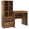vidaXL Schreibtisch Altholz 125,5 x 50 x 127 cm 2 stk.