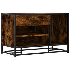 vidaXL Schuhbank R&auml;uchereiche 80x40x53,5 cm Holzwerkstoff und Metall