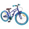 vidaXL Kinderfahrrad 18 Zoll f&uuml;r 5-7 Jahre alt Dunkelblau