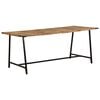 vidaXL Esstisch 180x90x75 cm Massivholz Mango