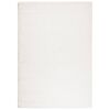 vidaXL Teppich Shaggy Hochflor Modern Creme 160x230 cm